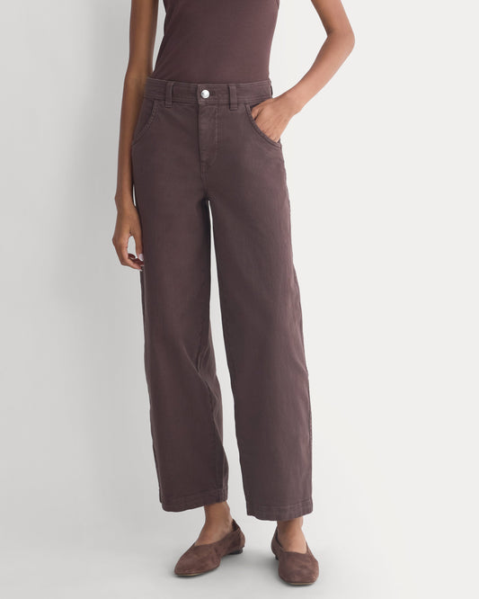 Utility Twill Barrel Pant