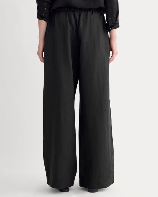 The Drawstring Pant in Linen
