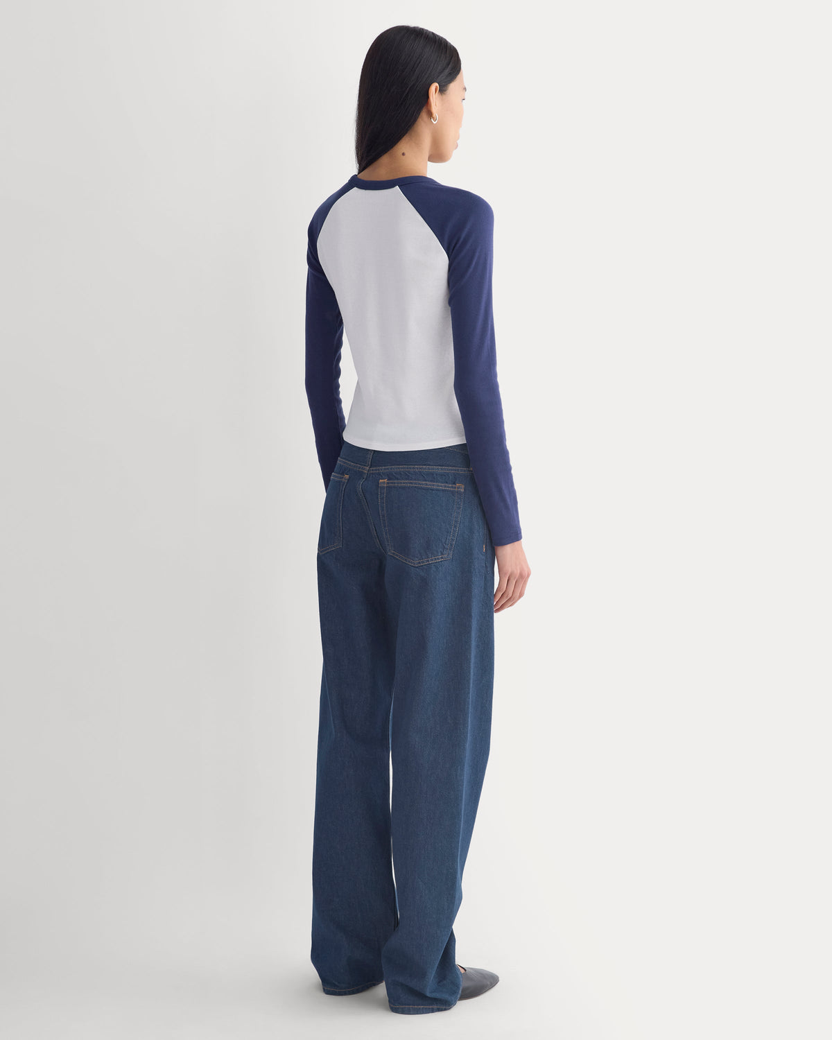 RetroSoft Cotton Ragland Crew