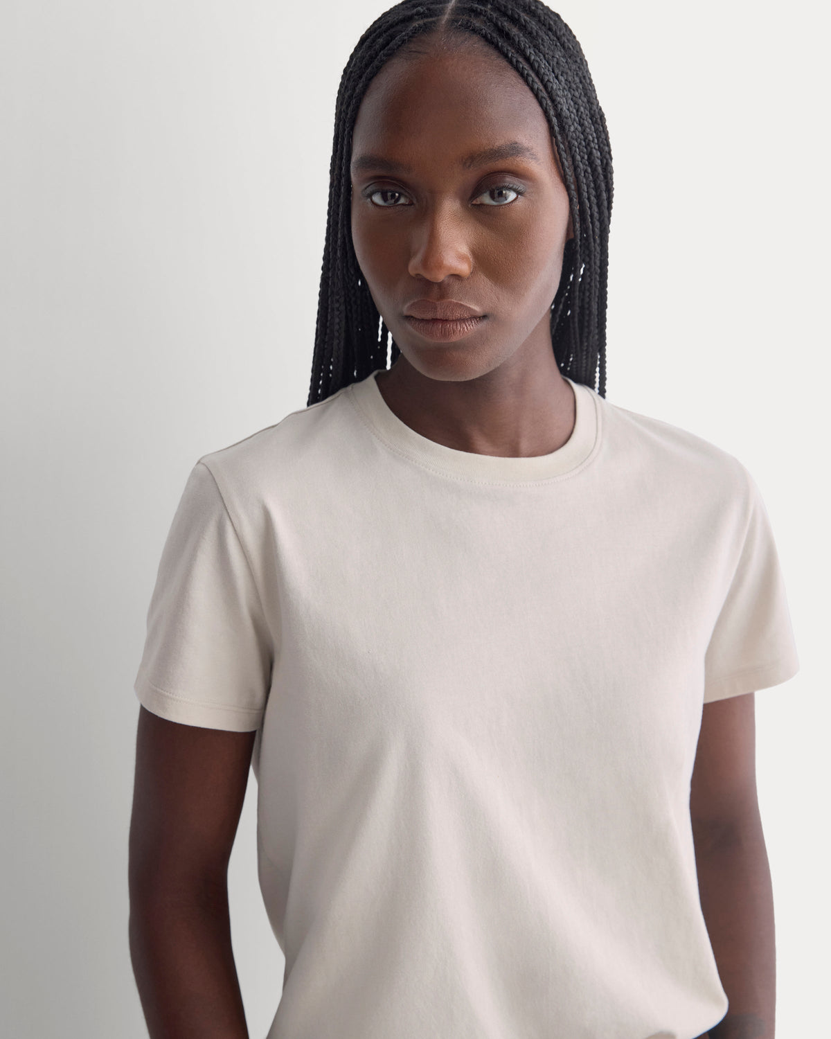 The Box-Cut Tee in Essential Cotton