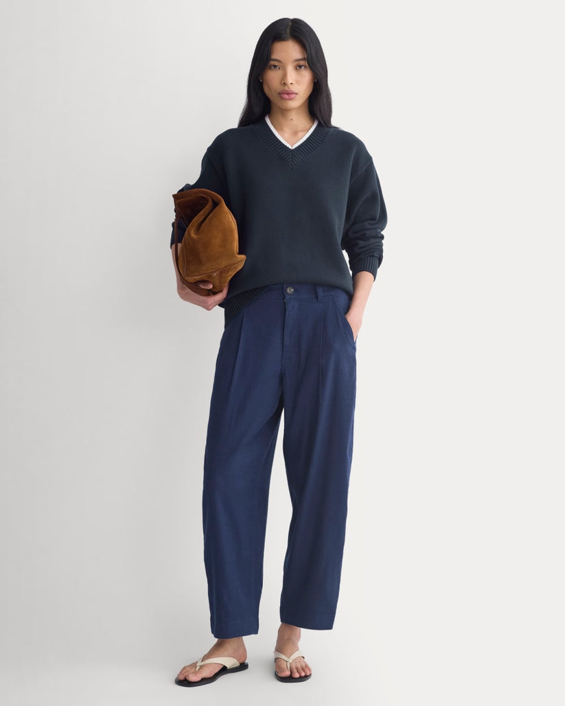 The Everywhere Pant in Stretch Linen 12.00