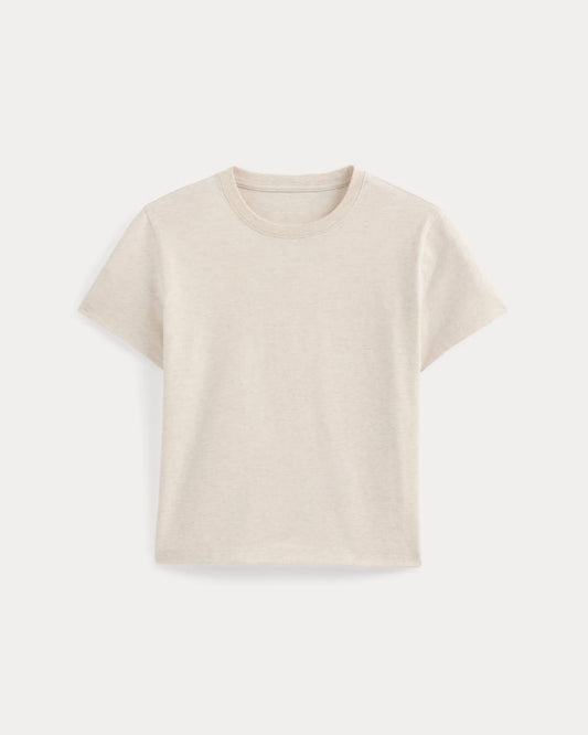 The Box-Cut Tee in Essential Cotton