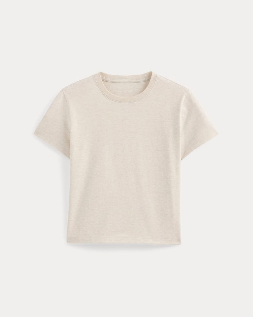 The Box-Cut Tee in Essential Cotton