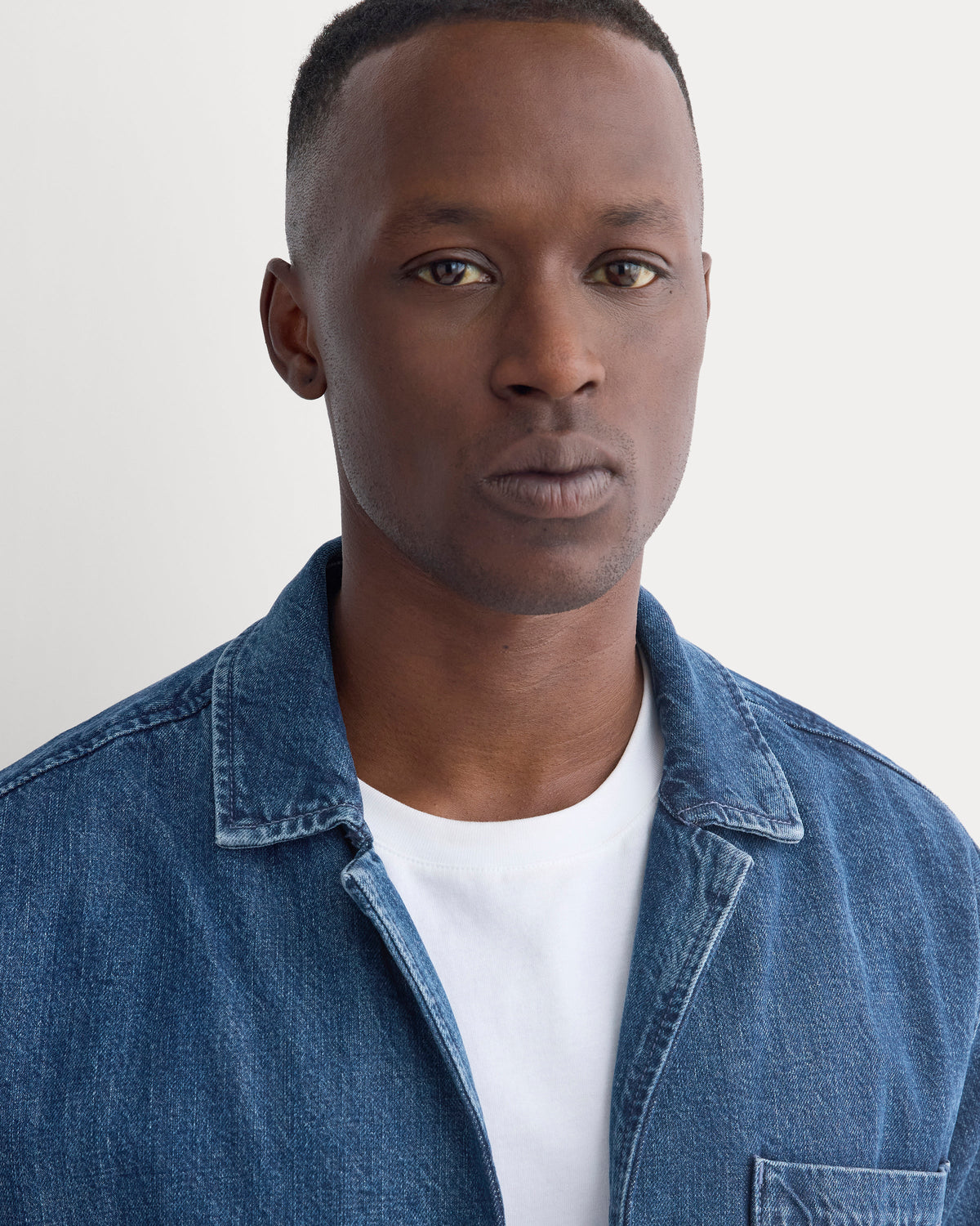 Lightweight Denim Resort Shirt