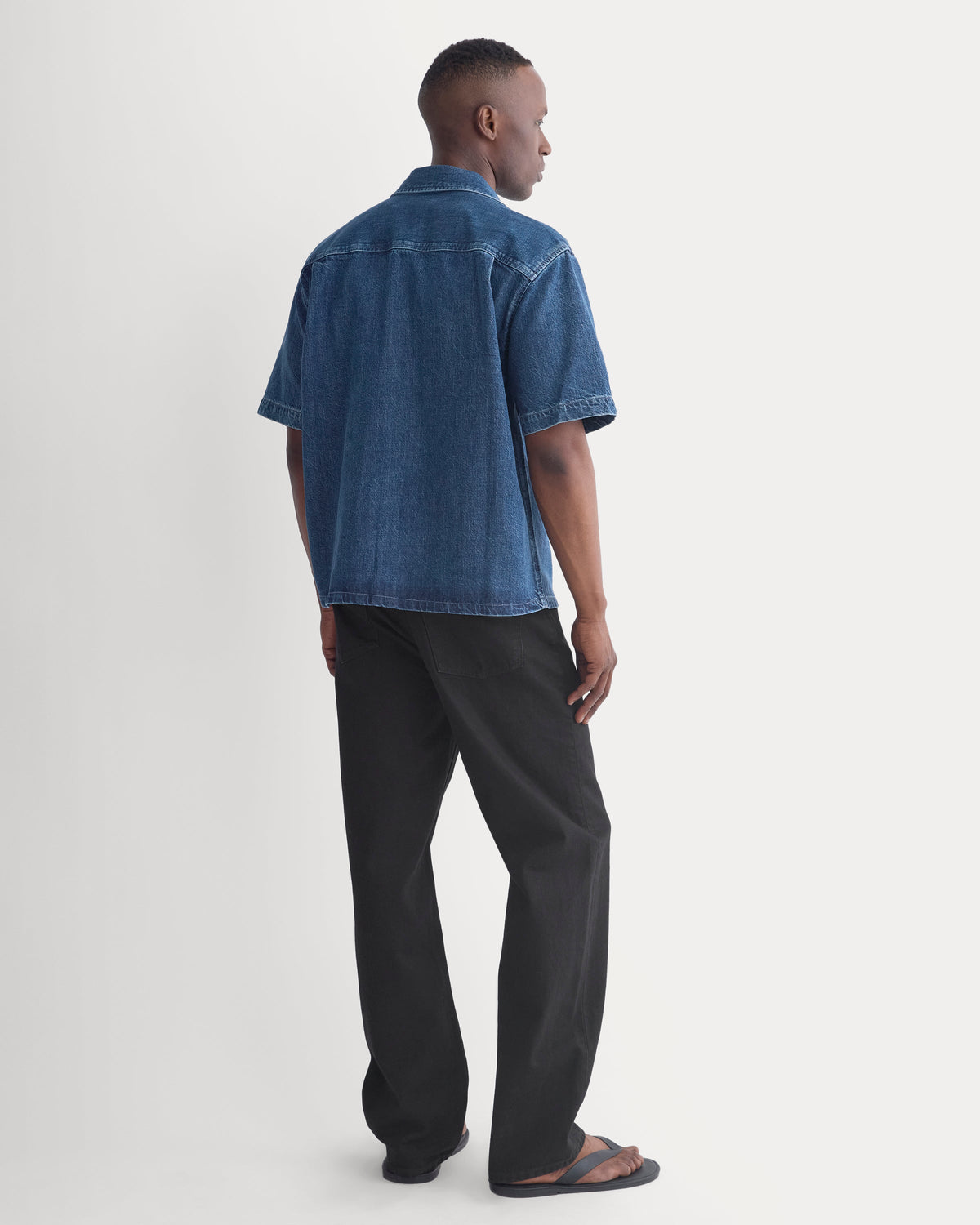 Lightweight Denim Resort Shirt