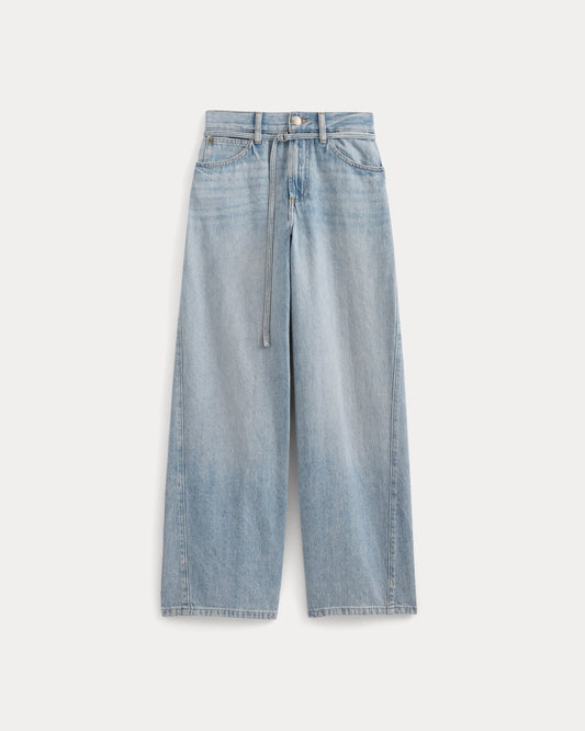 Lightweight Loose Wide-Leg Jean