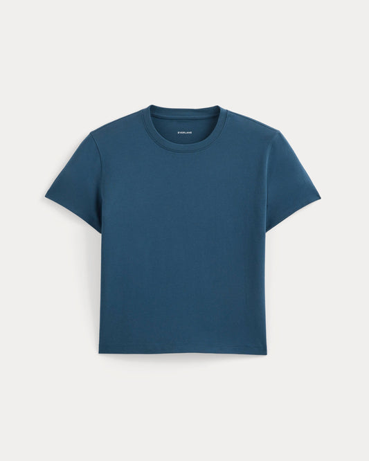 The Box-Cut Tee in Essential Cotton