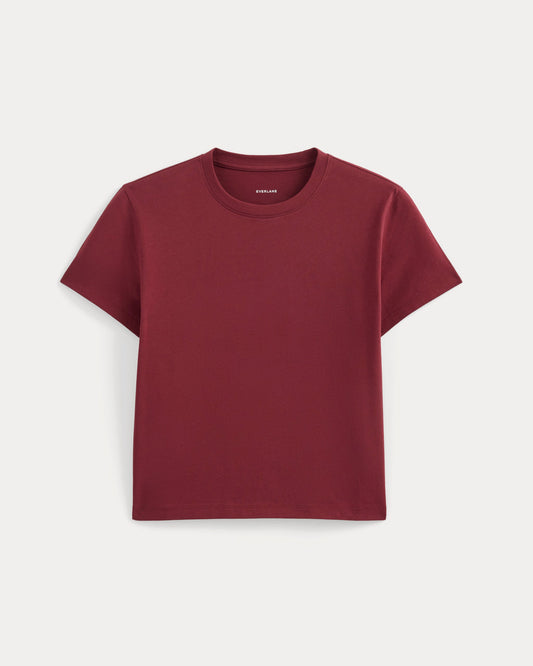 The Box-Cut Tee in Essential Cotton