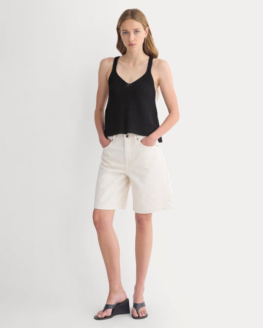 Loose Jean Short