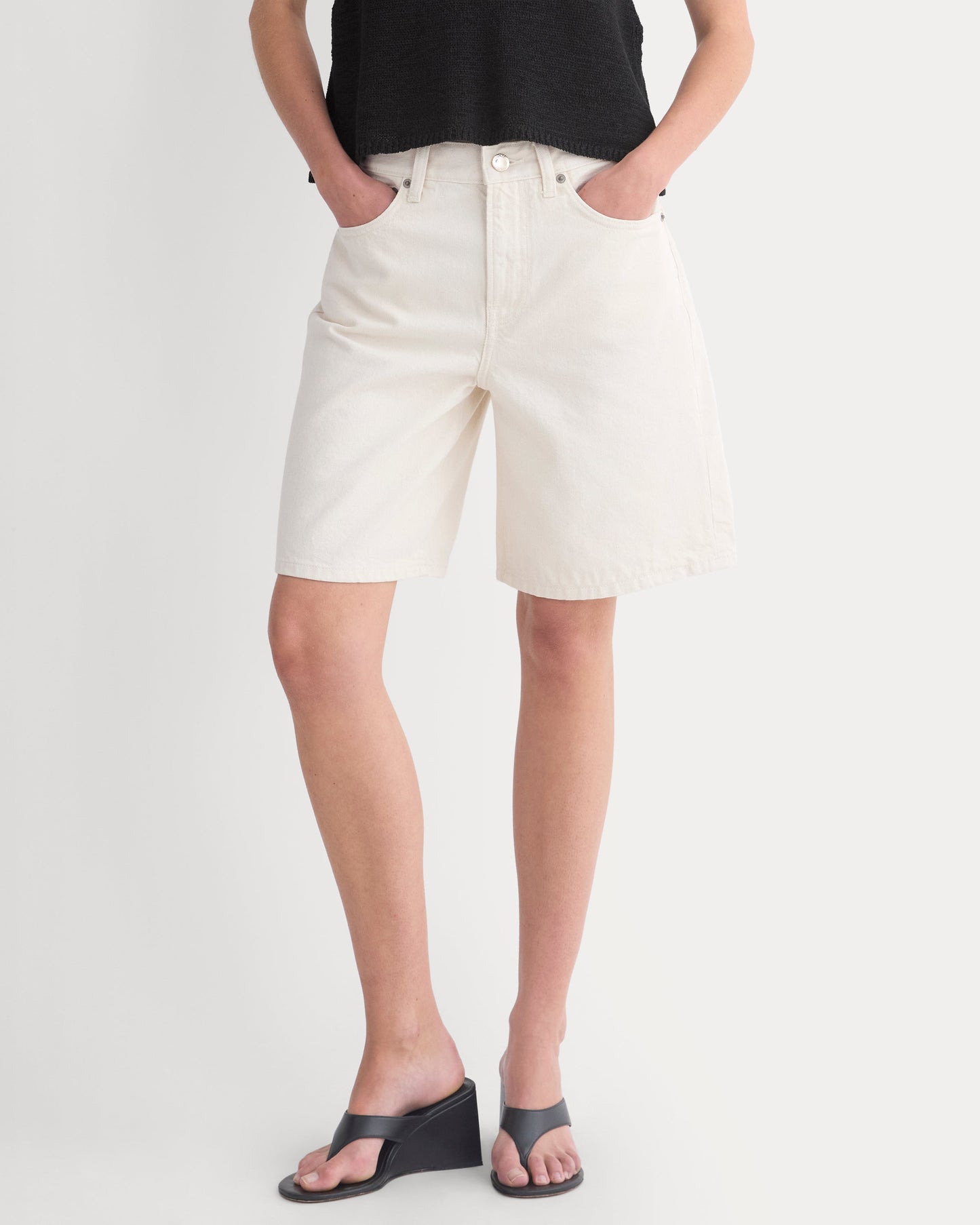 Loose Jean Short