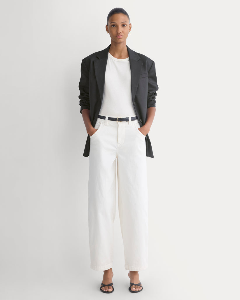 Utility Twill Barrel Pant
