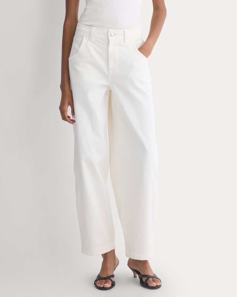 Utility Twill Barrel Pant