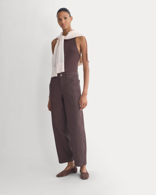 Utility Twill Barrel Pant