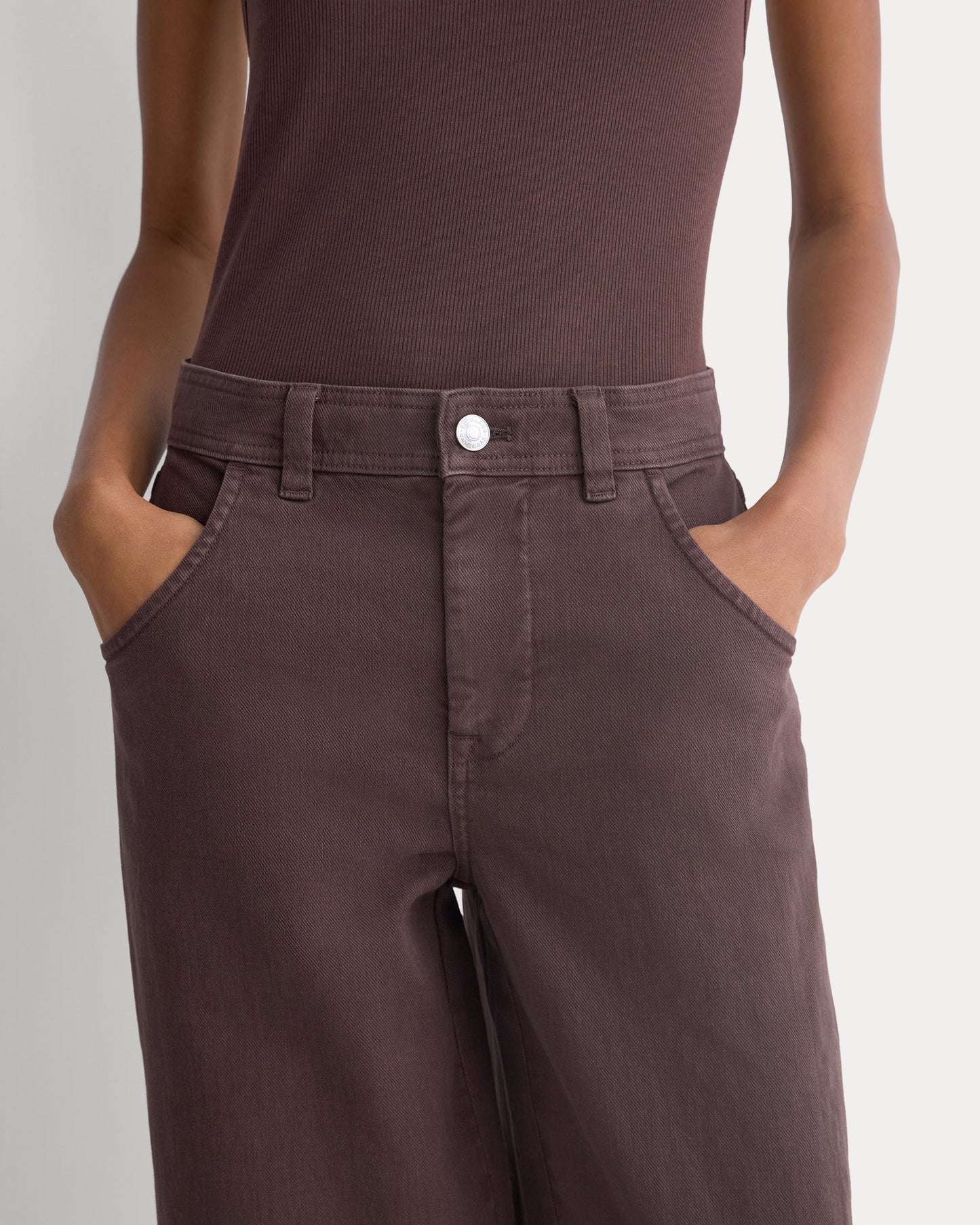 Utility Twill Barrel Pant