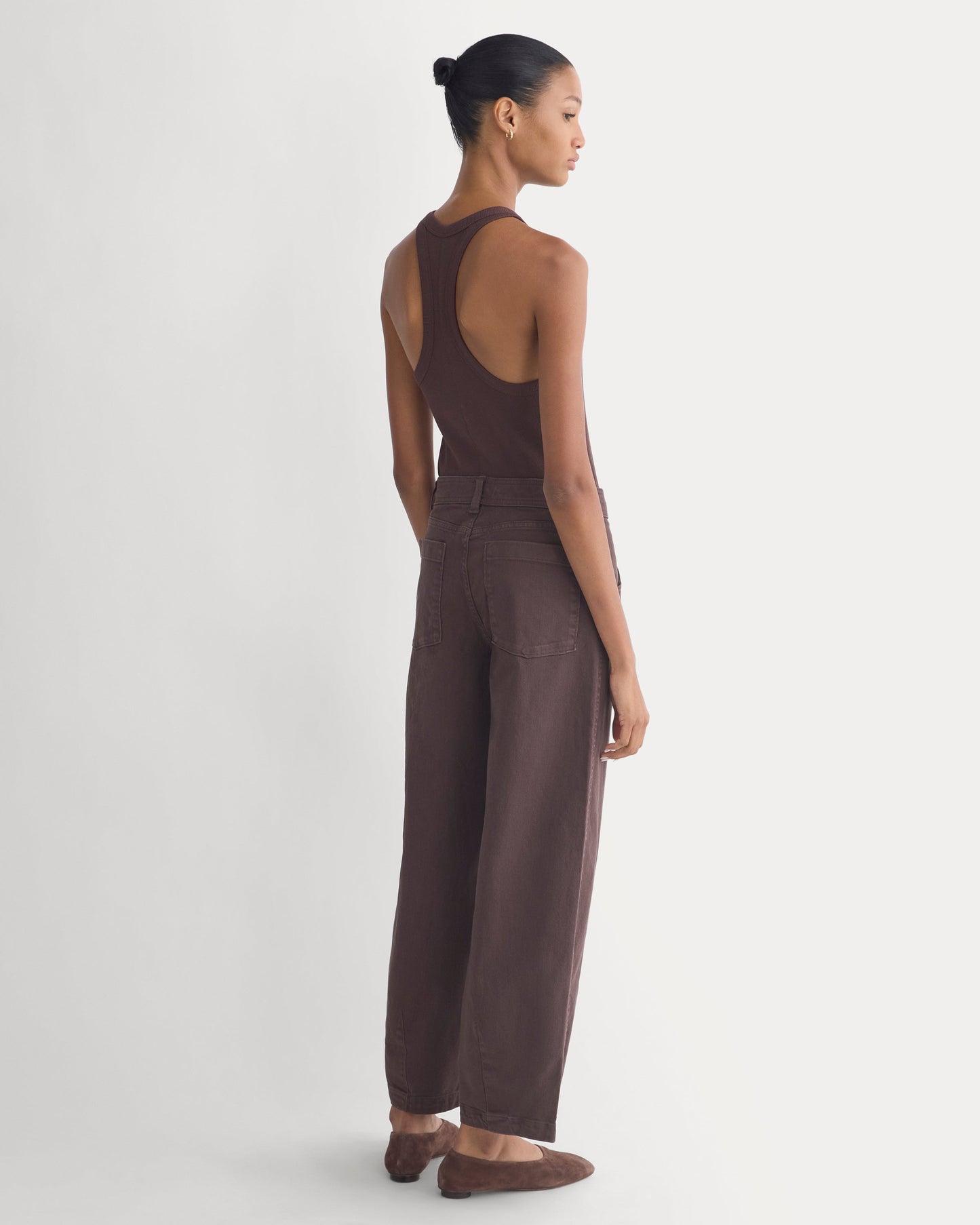 Utility Twill Barrel Pant