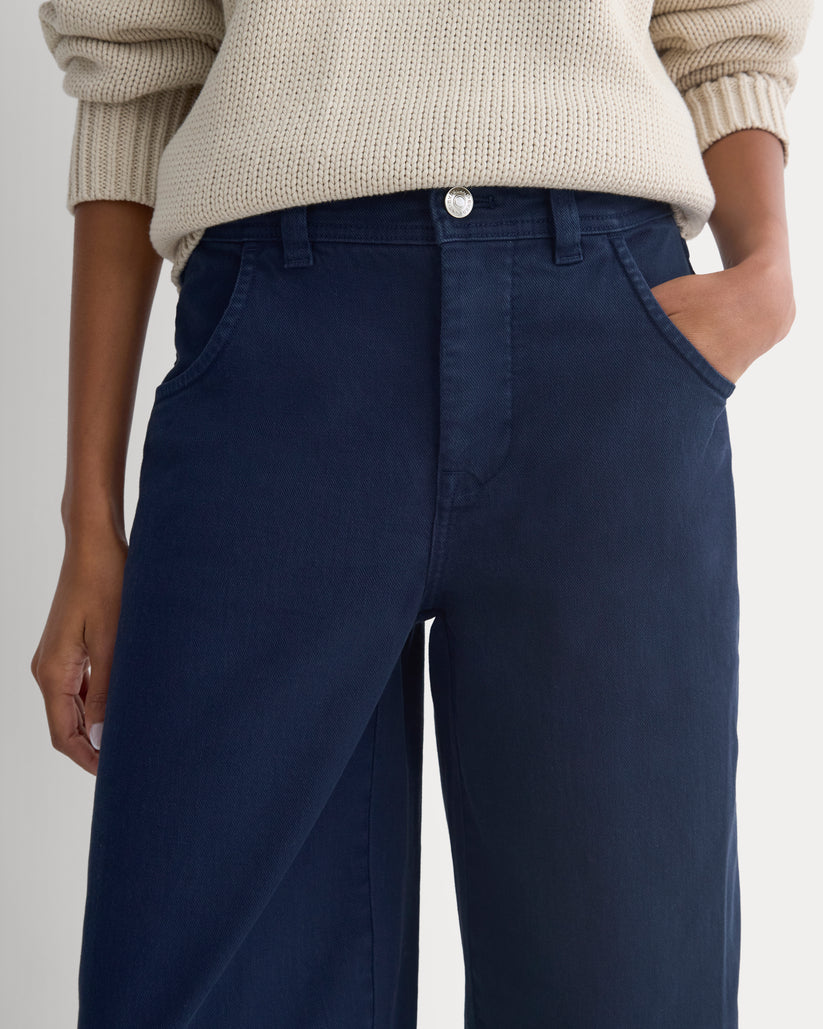 Utility Twill Barrel Pant