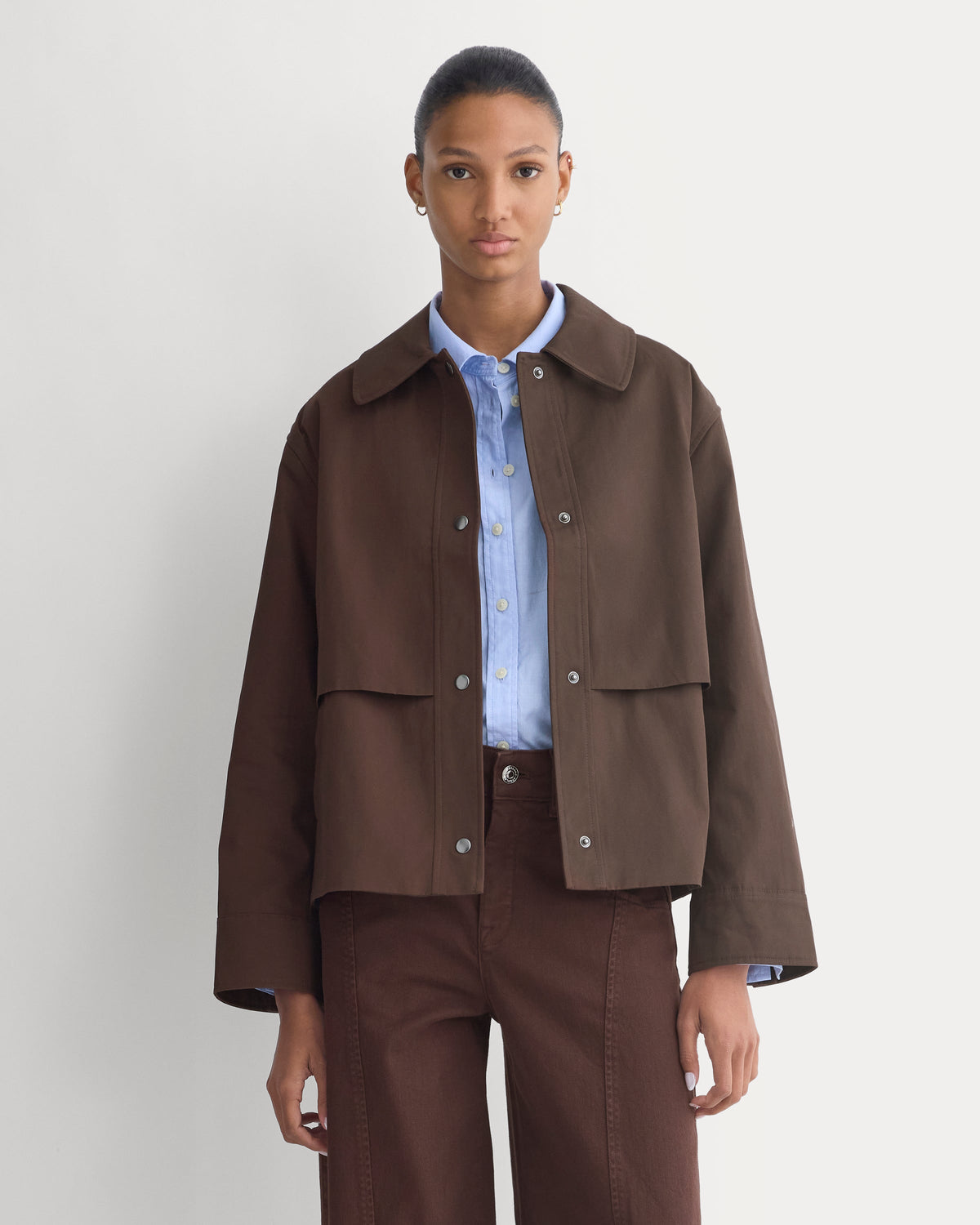 Organic Cotton Twill Field Jacket