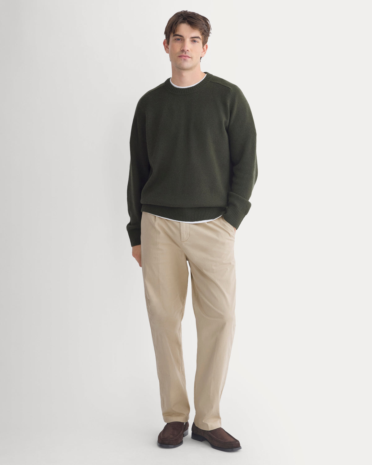 Midweight Cashmere Crew