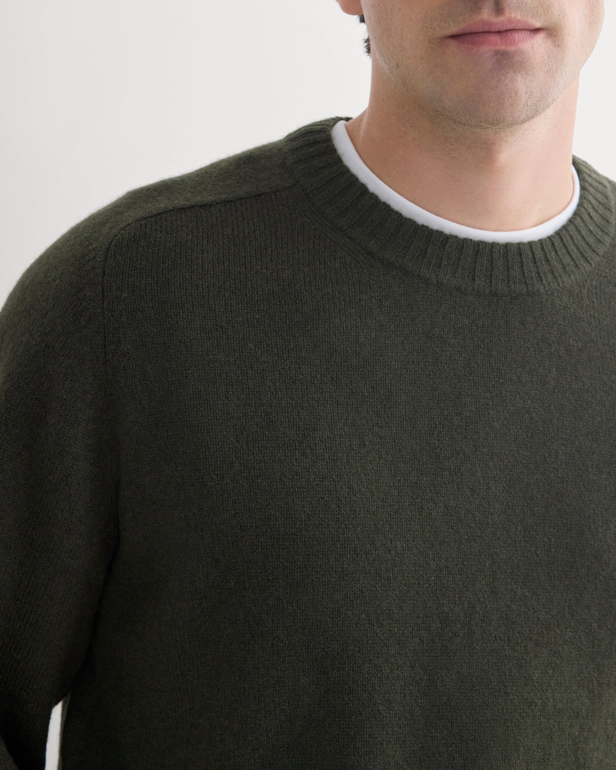 Midweight Cashmere Crew