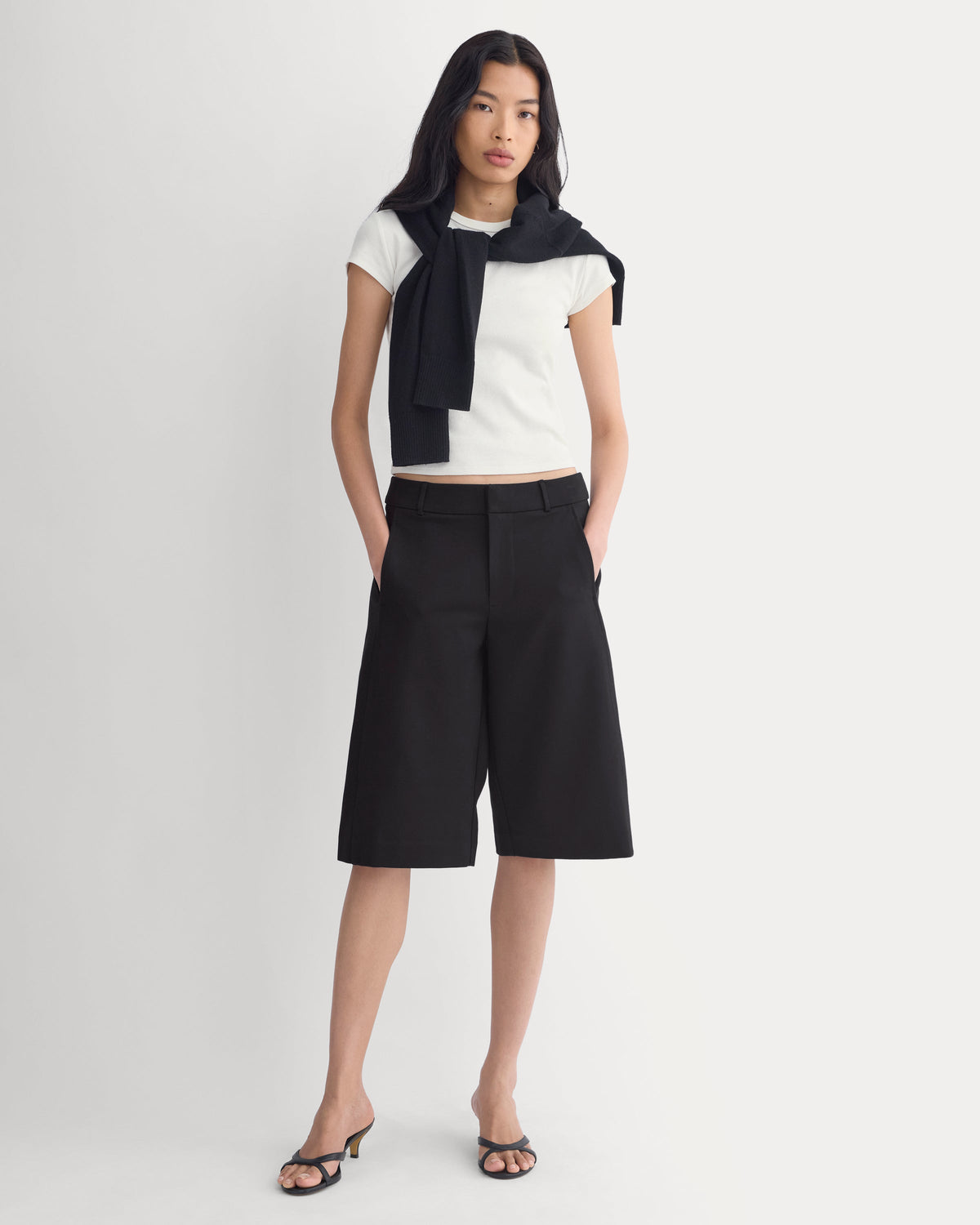 Ponte Bermuda Shorts