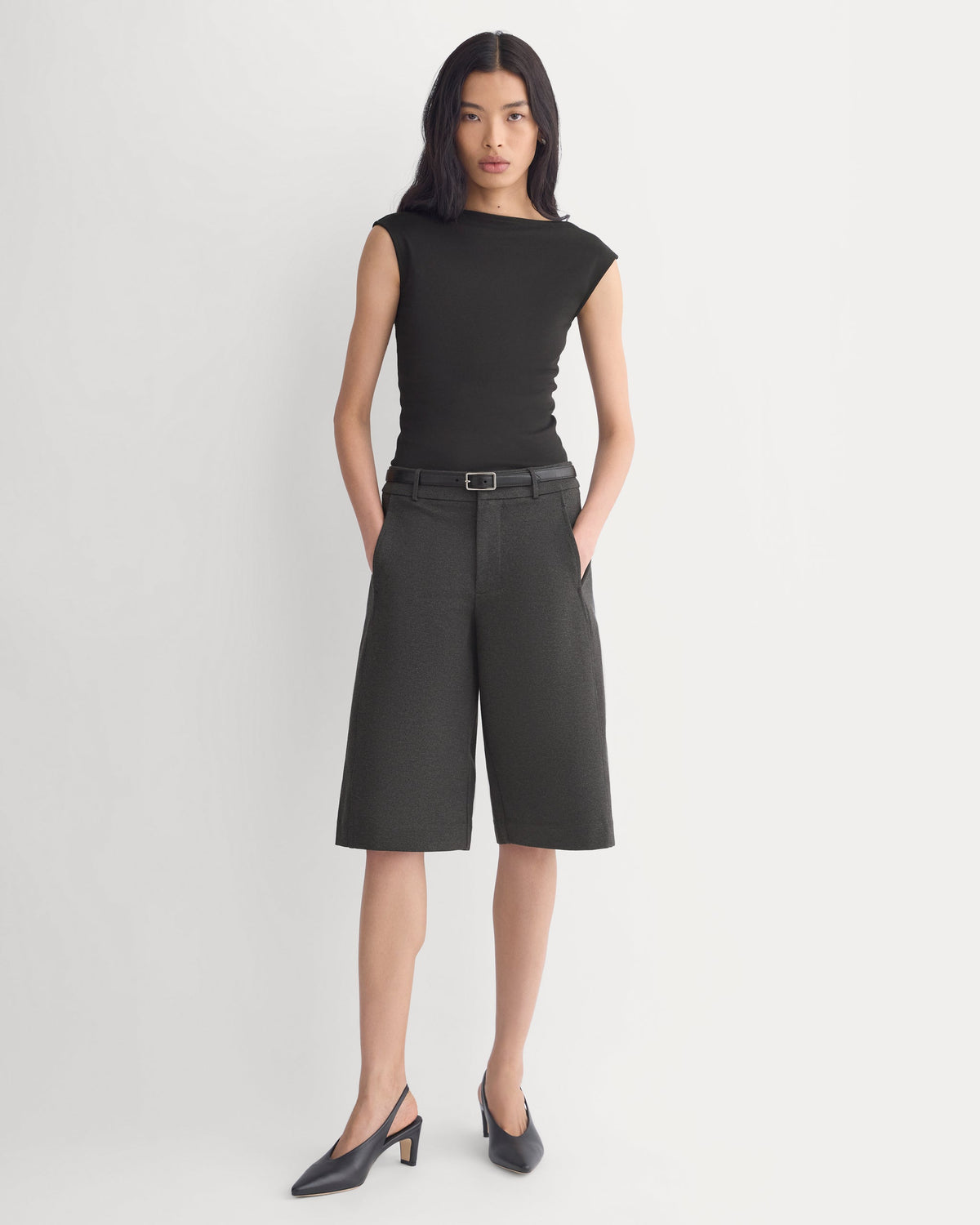 Ponte Bermuda Shorts