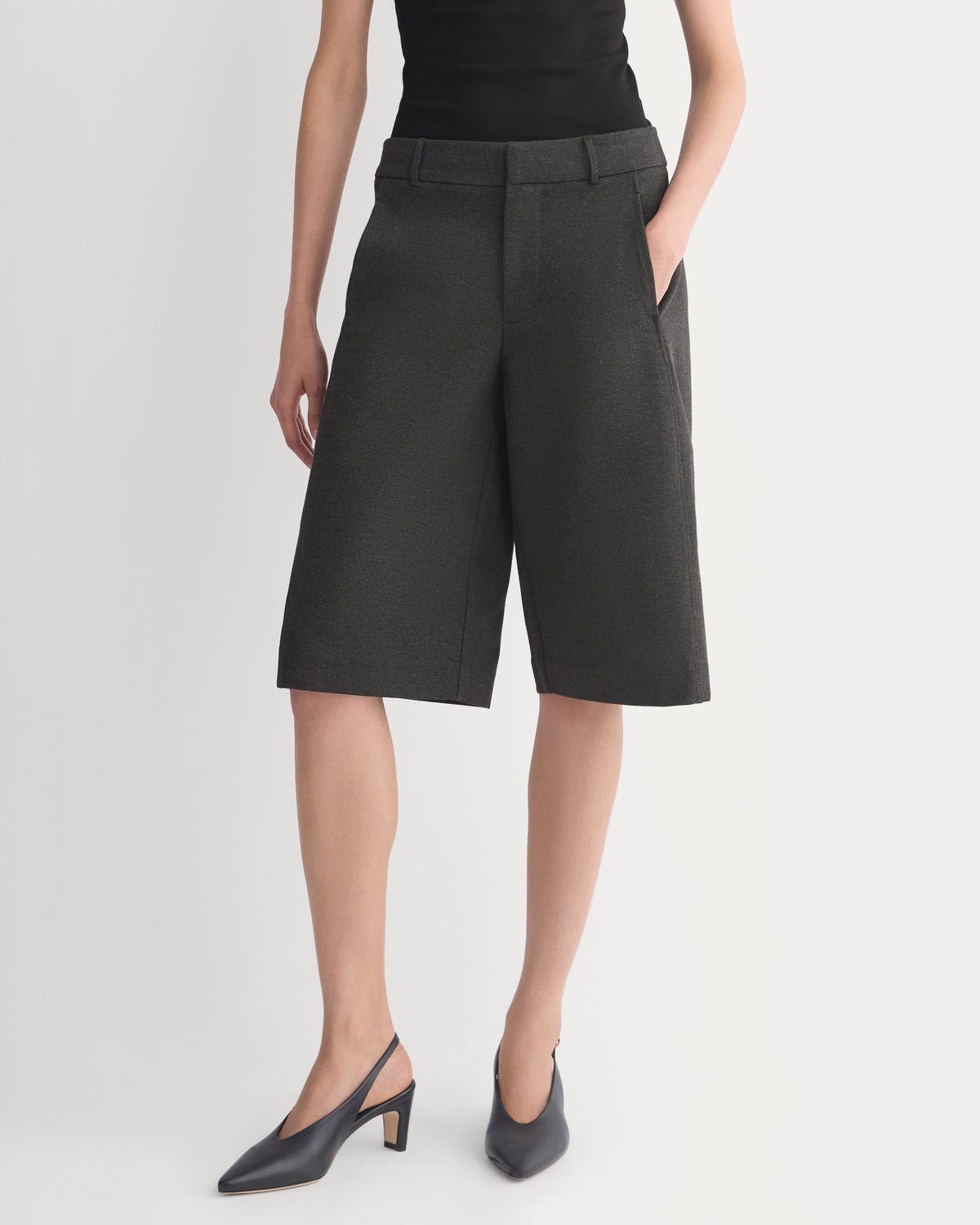 Ponte Bermuda Shorts