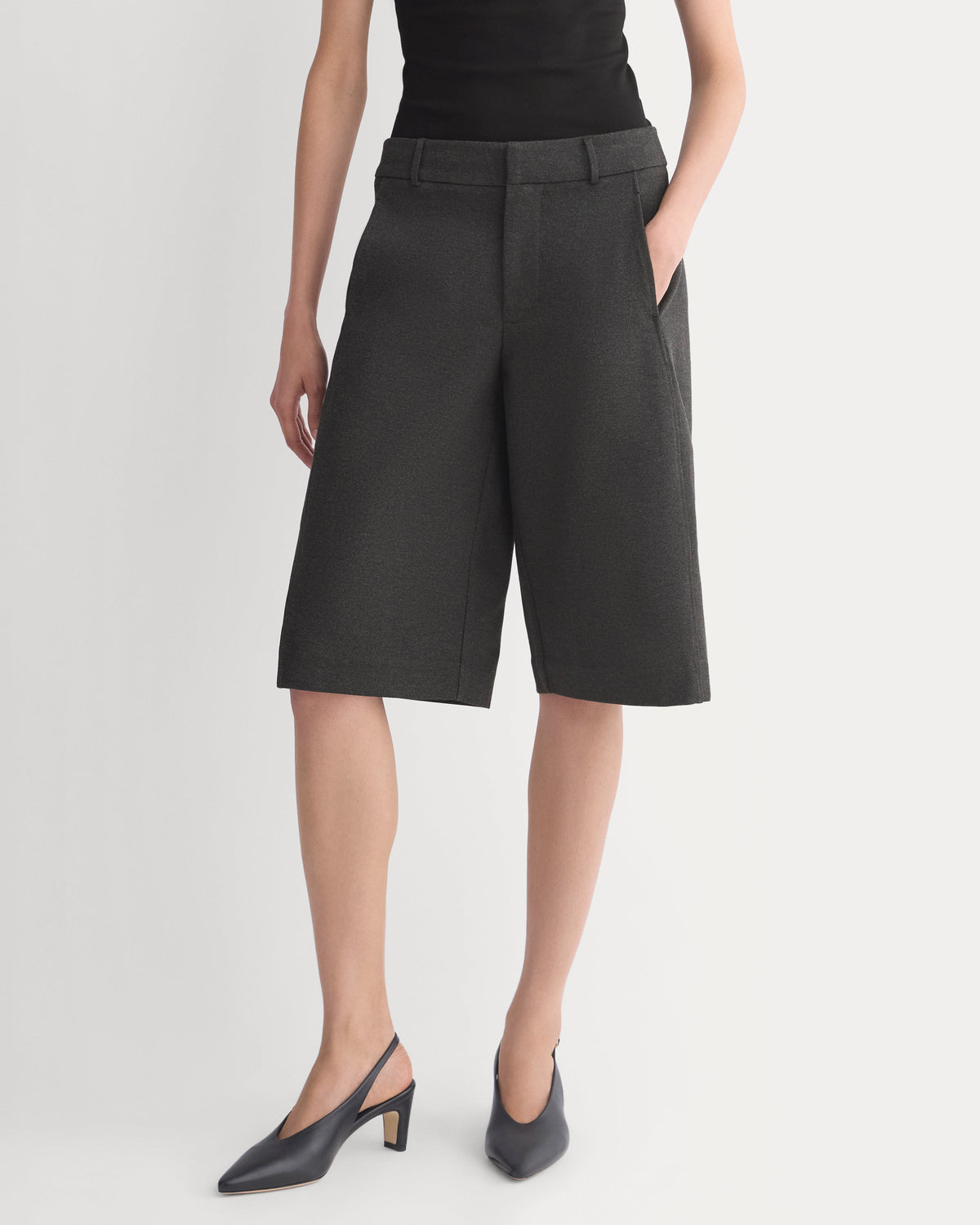 Ponte Bermuda Shorts