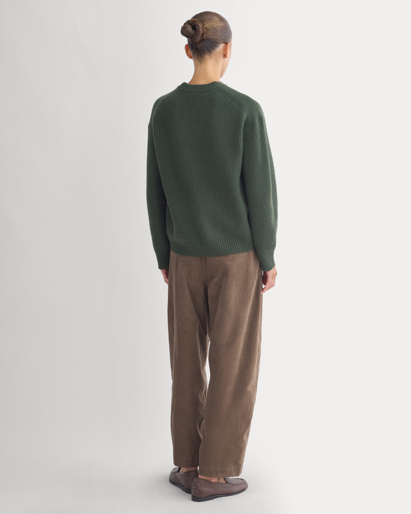 Cashmere Fisherman Crew