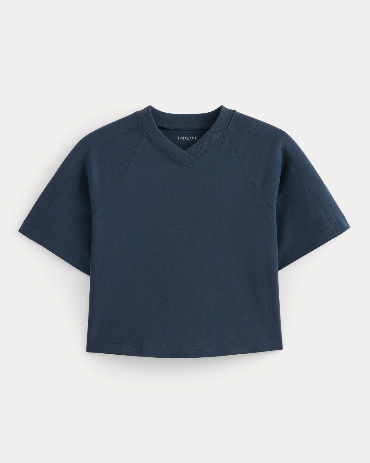 Premium Weight Cropped Paneled Tee