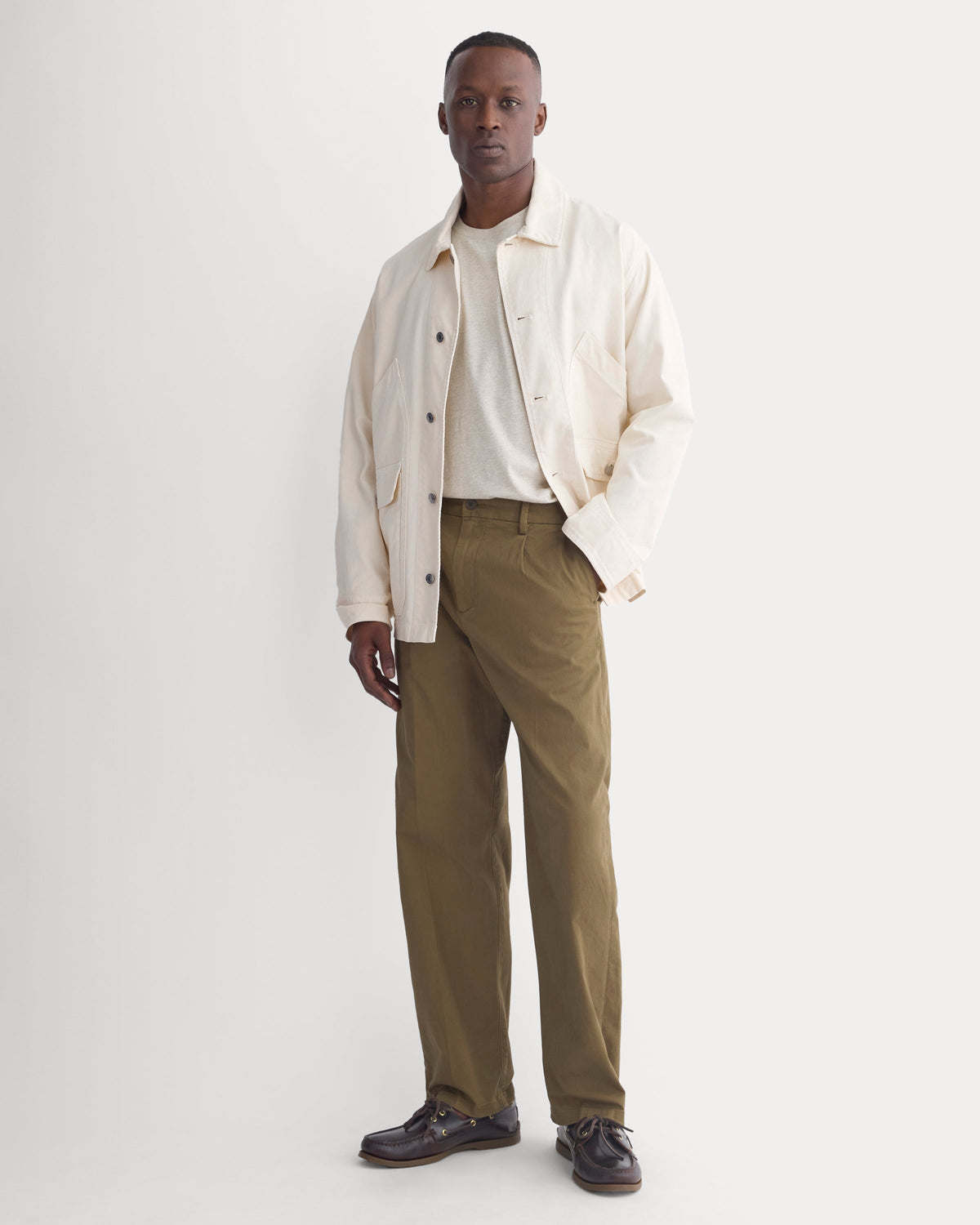 Pleated Everyday Chino