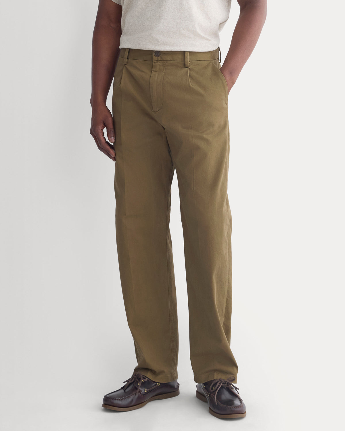 Pleated Everyday Chino