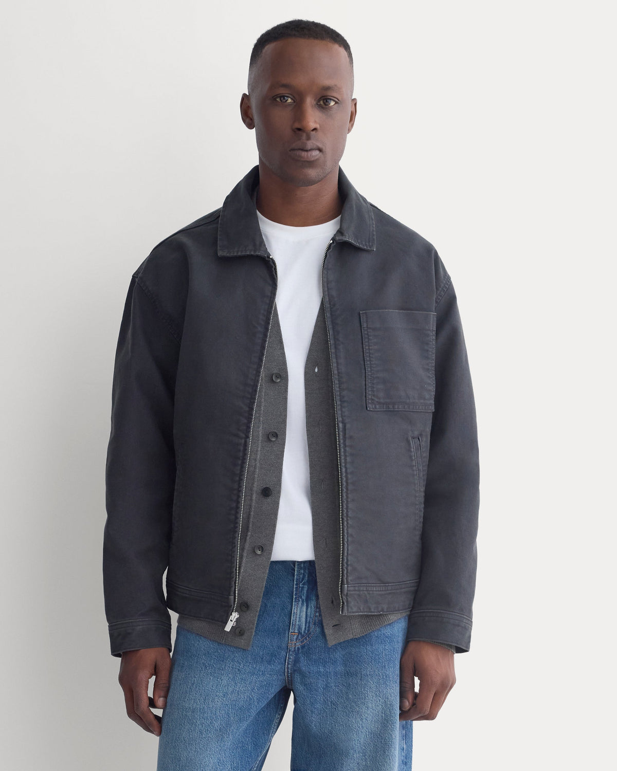 Brushed Cord Coaches Jacket