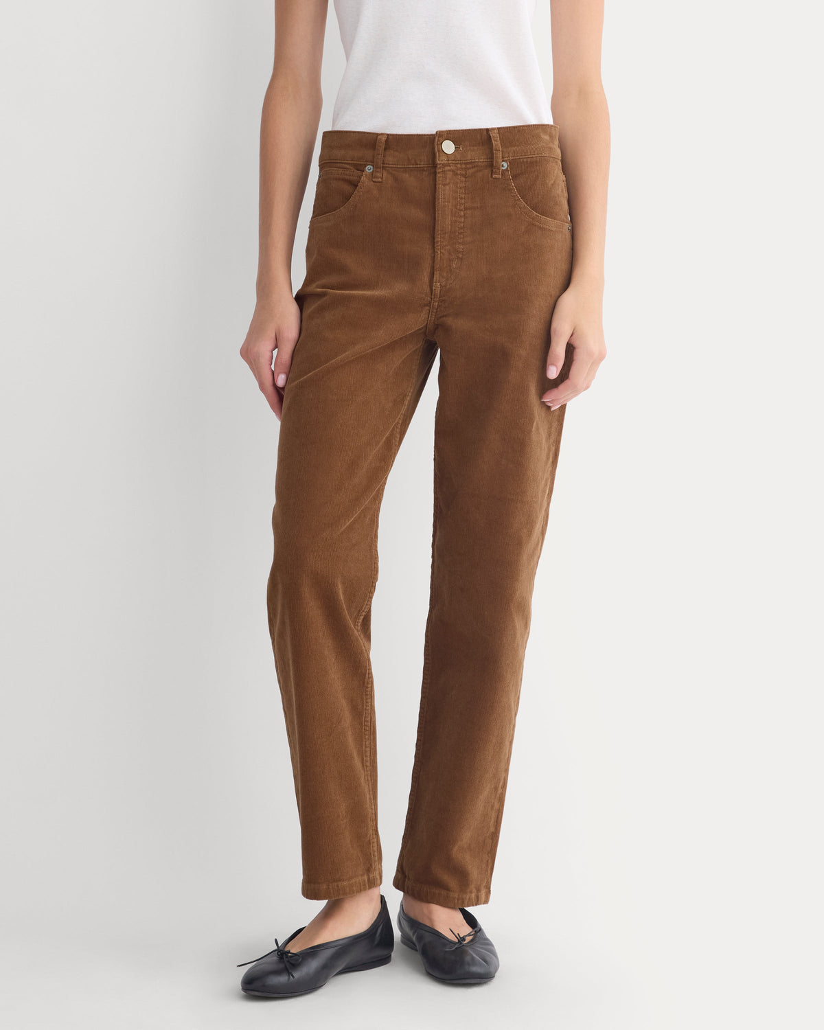Stretch Corduroy Cigarette Pant
