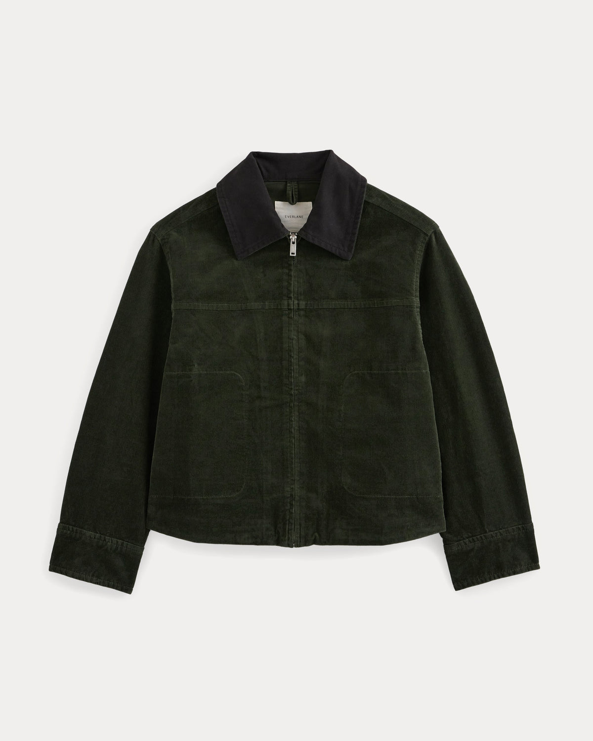 Stretch Corduroy Zip Jacket