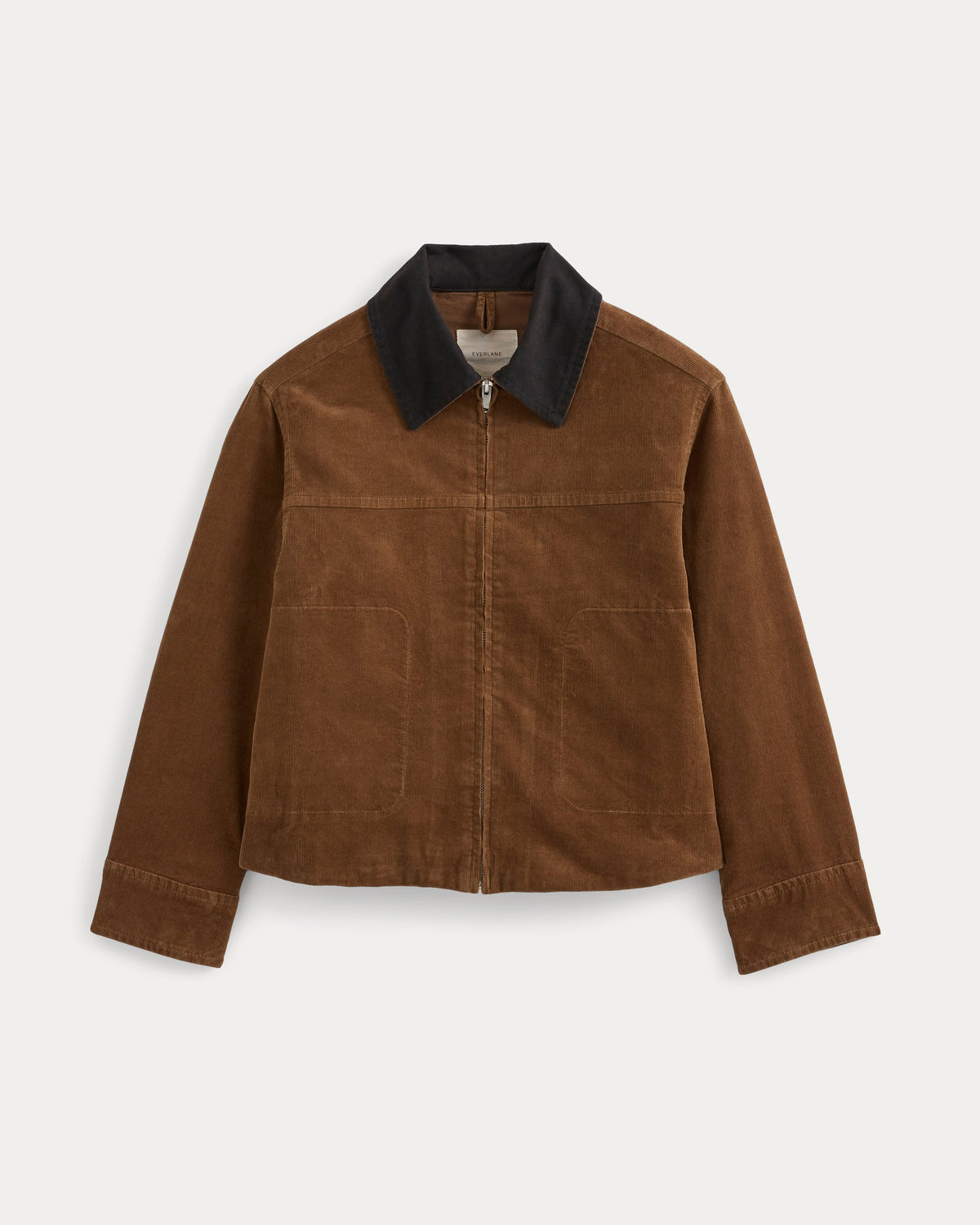 Stretch Corduroy Zip Jacket