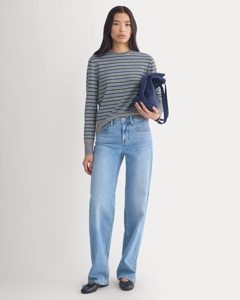 Cashmere Slim Crew Sweater