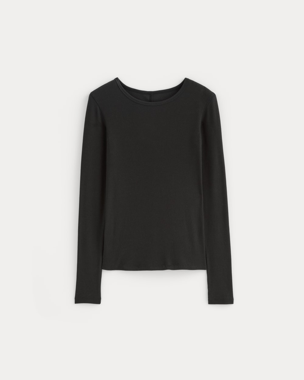 The Luxe Rib Long-Sleeve Crew