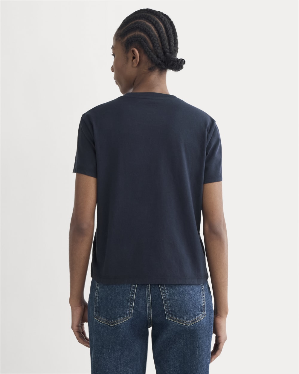 The Box-Cut Tee in Essential Cotton