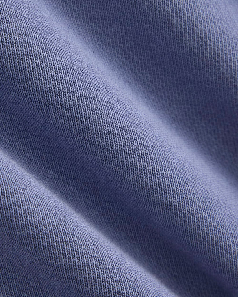 Lightweight Terry Blouson Short-Sleeve Crew