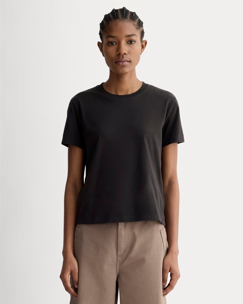 The Box-Cut Tee in Essential Cotton