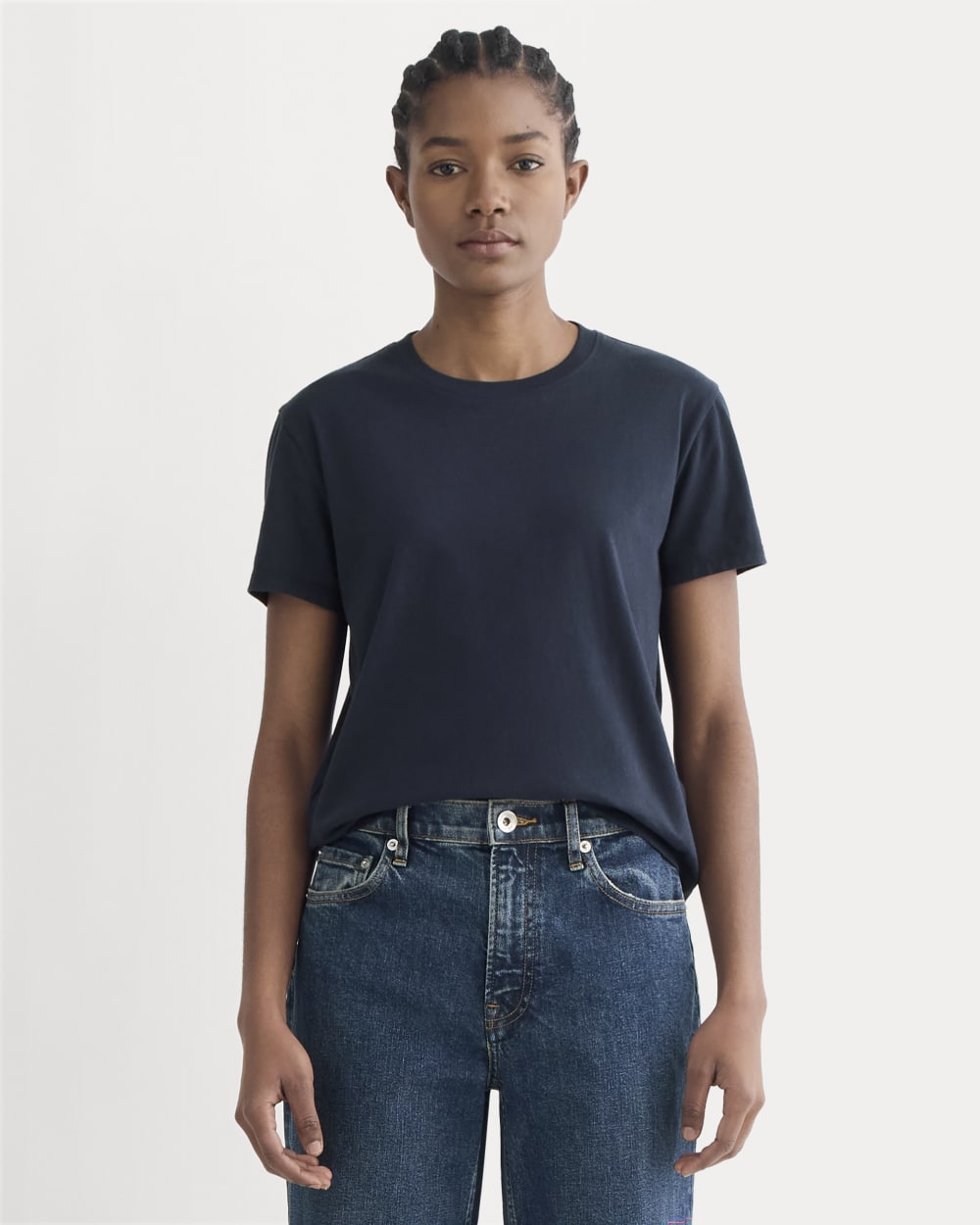 The Box-Cut Tee in Essential Cotton