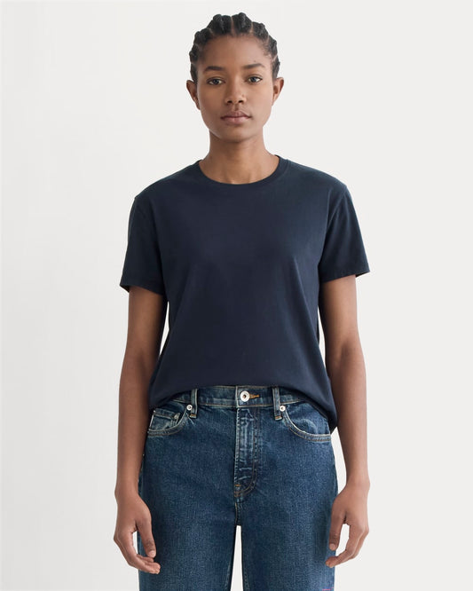 The Box-Cut Tee in Essential Cotton