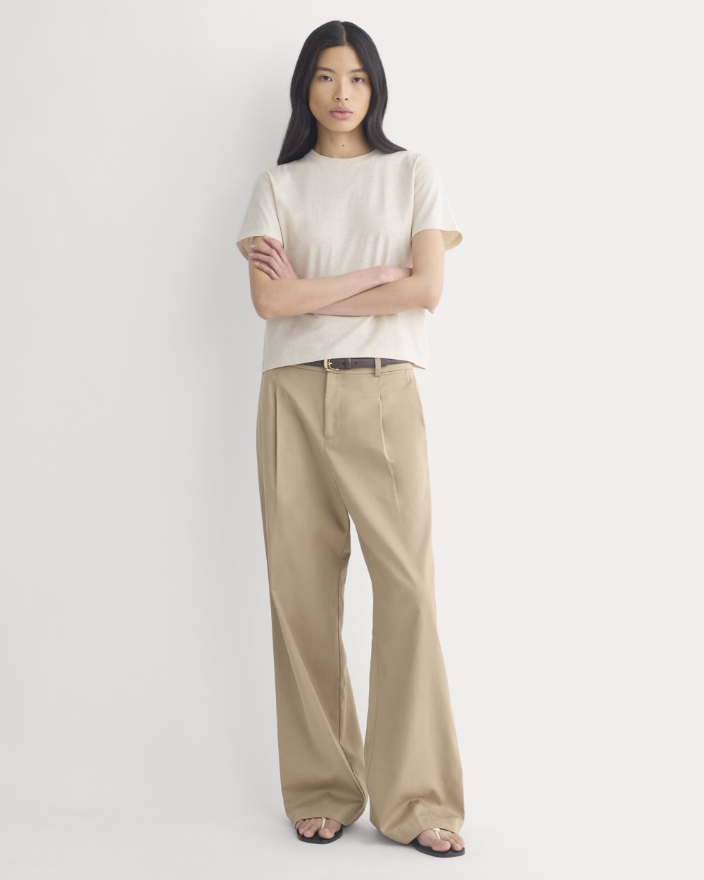 The Box-Cut Tee in Essential Cotton