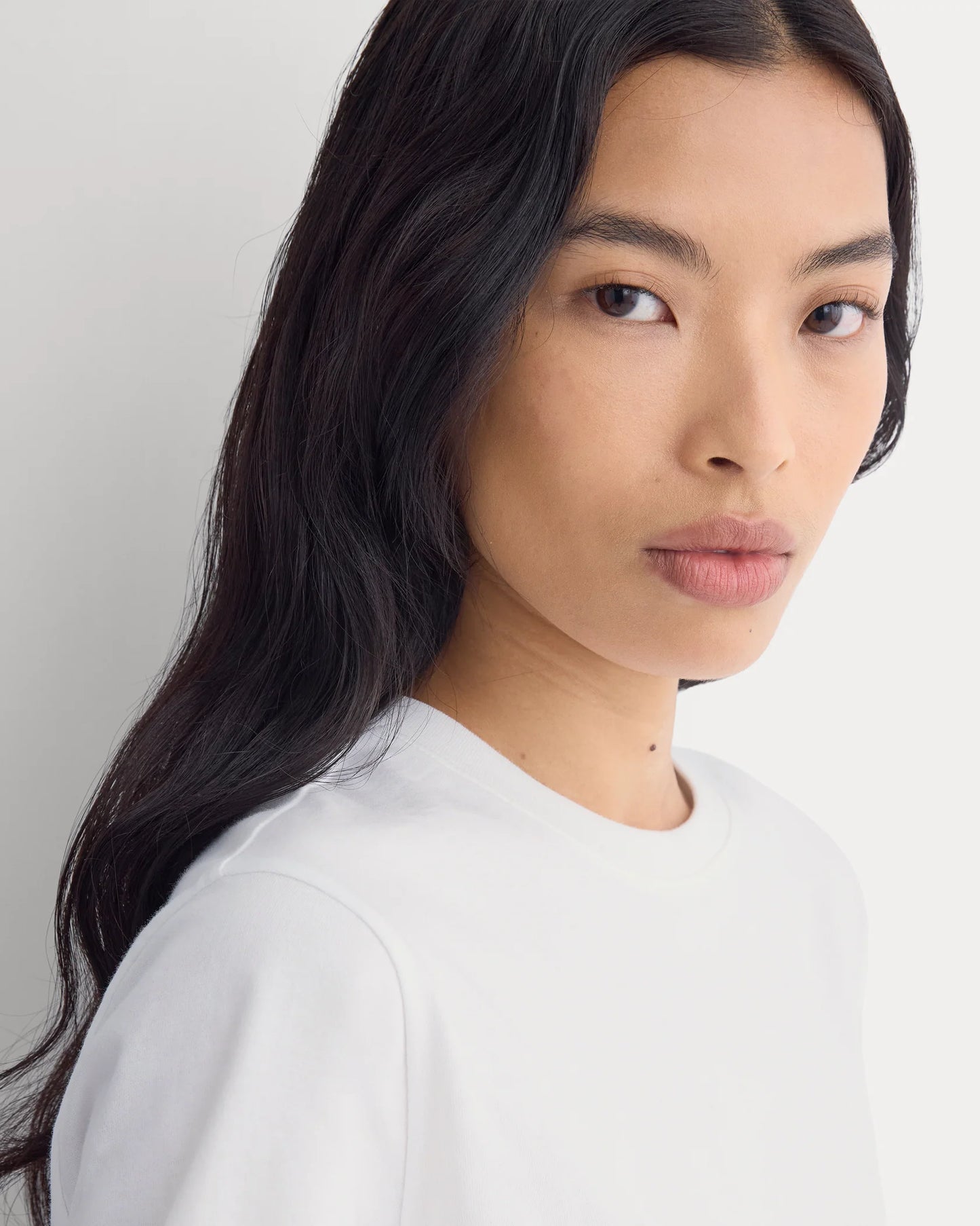 The Box-Cut Tee in Essential Cotton