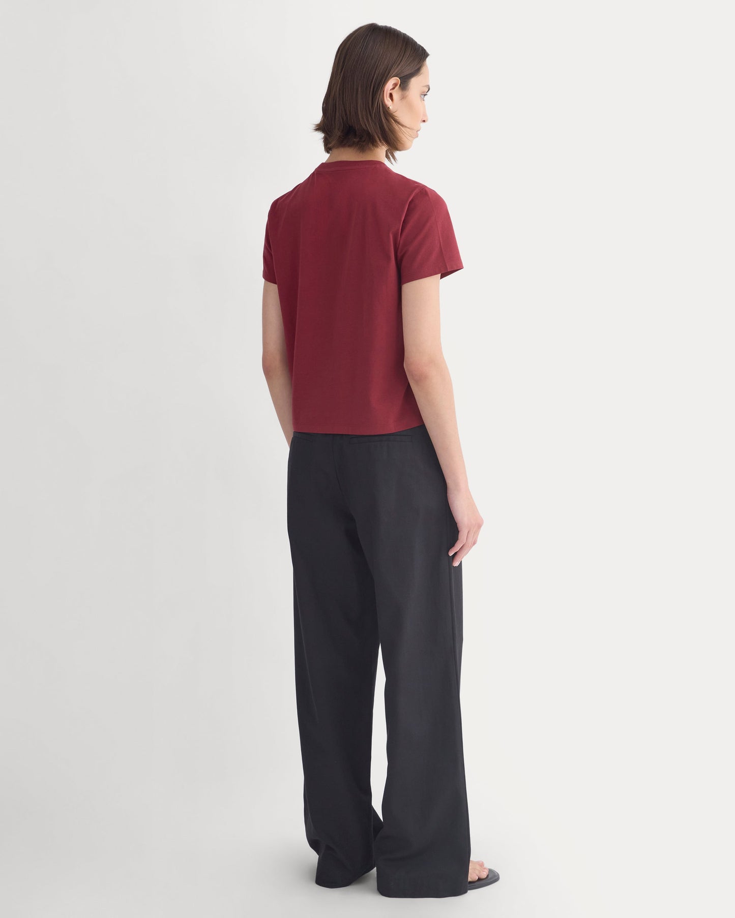 The Box-Cut Tee in Essential Cotton