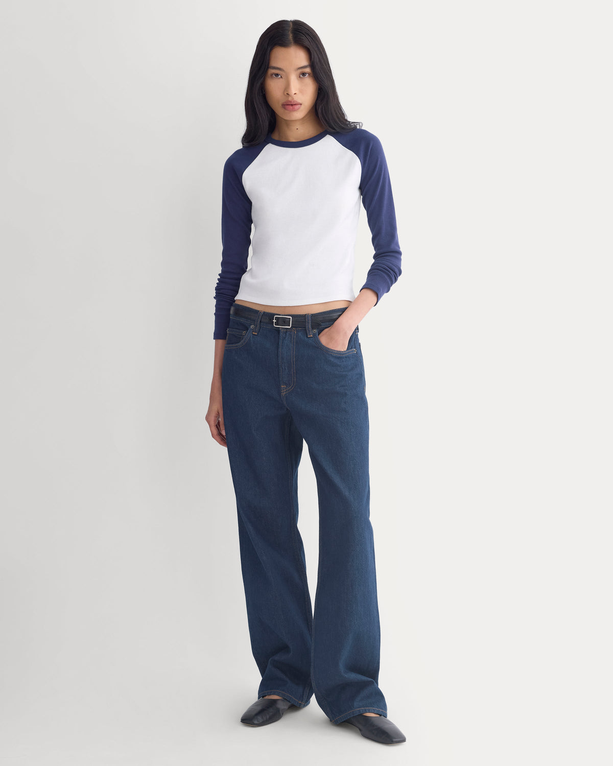 RetroSoft Cotton Ragland Crew