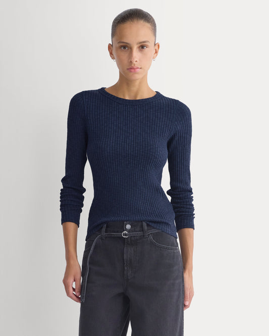 The Cozy Rib Long-Sleeve Tee