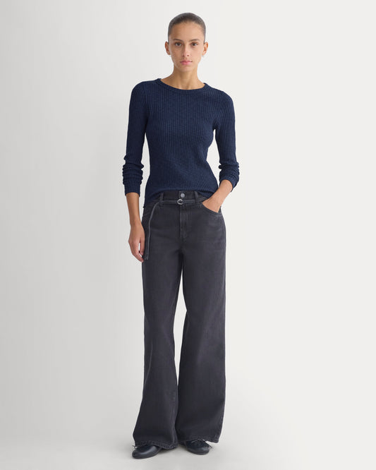 The Cozy Rib Long-Sleeve Tee