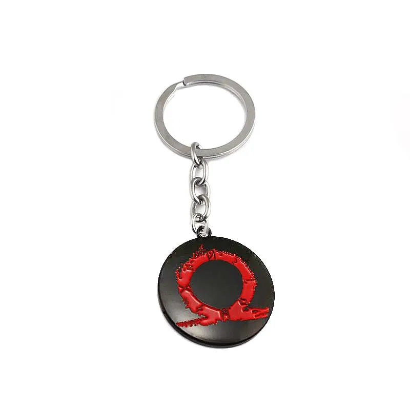 God of War Ragnarok 'Logo' Keyring Metal Keychain