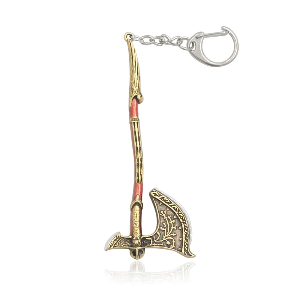 God of War Ragnarok 'New Leviathan Axe' Keyring Metal Keychain